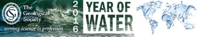 2016: Year of Water - The Geological Society of London